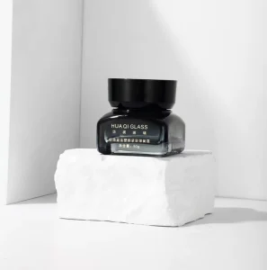 Square Skin Care Cosmetic Cream Glass Jar