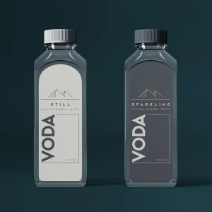 Square and Round Glass Beverage Bottles 250ml 350ml 500ml Customizable