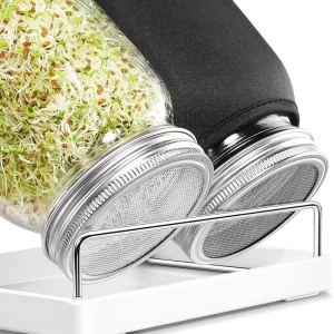 Stainless Steel Screen Sprout Lid Cover for Glass Mason Jars