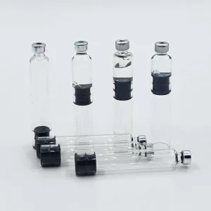 Sterile Borosilicate Glass Vial Box with Rubber Stopper for 3M Medical Cosmetic Liquid Packaging