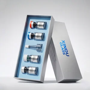 Sterile Tubular Glass Vials 2ml 3ml 5ml 7ml 8ml 10ml 15ml 20ml 25ml 30ml with Rubber Stopper