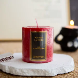 Strawberry Scented Candle Sticks Aromatherapy Candle for Home Decor