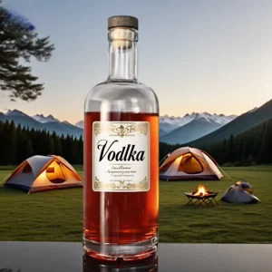 Super Flint Empty Glass Liquor Bottles, 500ml 700ml 1L, for Whisky, Tequila, Brandy, and Alcohol