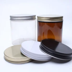Surprise Price China Metal Lids for Glass Canning Jars Non Spill Amber Pill Supplement Capsule Glass Bottle With Non Plastic Lid