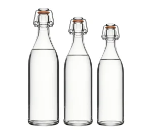 Swing Top 500 ml 1000 ml Glass Bottles for Mineral Water Milk Juice and Soda