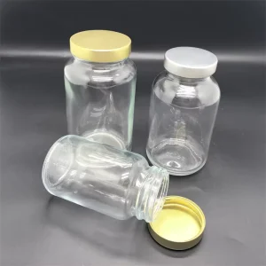 Tablet and Capsule Glass Bottles with Screw Cap