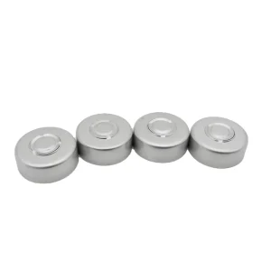 Tamper Evident Aluminium Plastic Lids or Seals for Medicinal Glass Vials Lids Bottle Caps Closures