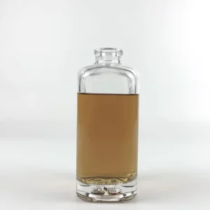 Thick Bottom Round Whiskey Glass Wine Bottles Thick Bottom Round Whiskey Glass Wine Bottles