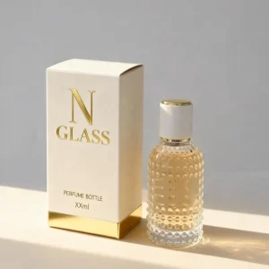 Thick-Bottomed Perfume Spray Bottle with Box, 30ml 50ml 100ml Empty Glass Bottles