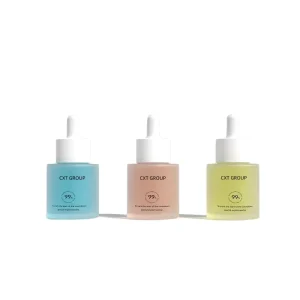 Thick Flat Glass Dropper Bottle for Skin Care Serum 15ml 30ml 50ml 100ml