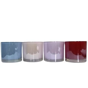 Thick Pressed Glass Candle Jar for Candle Making