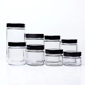 Thickened Glass Canning Jar for Honey Chili Jam with Sealed Lid