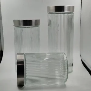 Thickened Glass Sealed Storage Jar Kitchen Food Storage Glass Bottle for Packaging Dried Fruits Miscellaneous Grains Seasonings