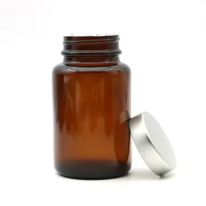 Top Ranking 100ml 150ml 200ml Medicine Supplement Packing Amber Pill Capsule Glass Bottles Container Pharmaceutical Packaging