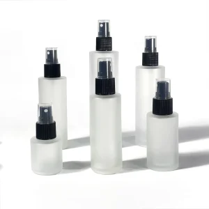 Top Seller 25ml 50ml 60ml 80ml 100ml 120ml Frosted Perfume Bottle Fragrance Atomizer Refillable Luxury Perfume Bottle Packaging