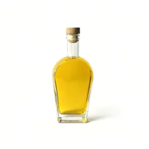 Transparent 500ml 750ml Square Liquor, Wine, Spirits and Juice Glass Bottles with Cork