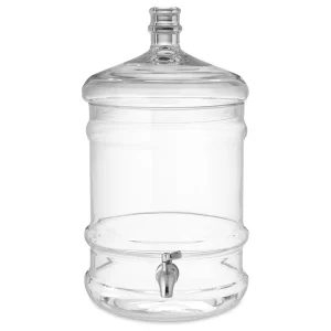 Transparent Colored 3-6.5 Gallon BPA-Free Glass Carboy Large Glass Jar with Screw Cap