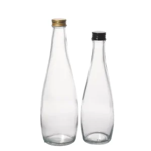 Transparent Cylinder Glass Bottles for Beverage Juice Coffee Wine Whisky Vodka Spirit Liquor & Tequila 150ml to 1000ml