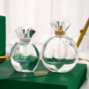 Transparent Empty Glass Perfume Spray Bottle 30ml 50ml 100ml