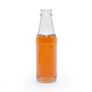 Transparent Glass Beverage Bottle for Alcoholic Drinks
