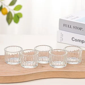 Transparent Glass Candle Jar for DIY Candle Home Fragrance Container