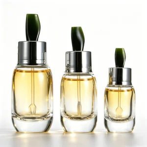 Transparent Glass Dropper Essential Oil Bottles 15ml 30ml 50ml for Cosmetics