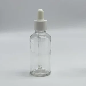 Transparent Glass Essential Oil Dropper Bottle
