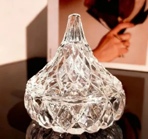 Transparent Glass Jar with Lid