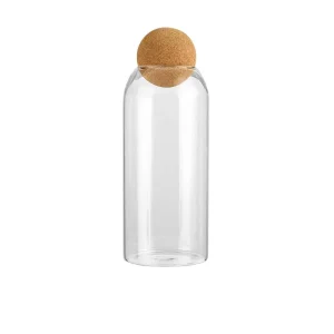 Transparent High Borosilicate Glass Sealed Storage Jar Food Preservation Container
