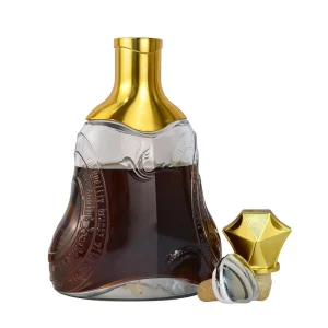 Transparent Small Wine & Liquor Bottles with Stopper White Vodka Whiskey Glass Model 16 Yuncheng