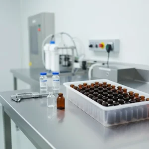 Transparent and Amber Sterile ISO Standard RTU Vials for Cosmetic Serum and Pharmaceutical Injection Use
