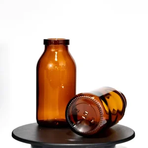 USP Type II III Amber Glass Vials 50ml 100ml 500ml for Pharmaceutical Use