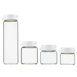 UV Protected Amber Glass Bottle With Tamper Evident Seal Cap for Light Sensitive Liquid Essential Oil Cosmetic Daily Use