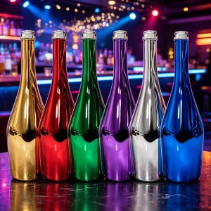Unique Design Innovative Durable Super Flint Customized Empty 500ml 750ml Glass Bottle for Drinks Liquor Brandy Rum Gin With Lid