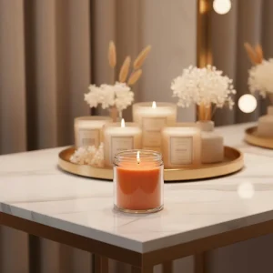 Vegetable Wax Aromatic Scented Candles