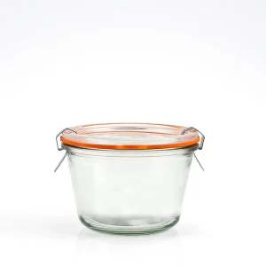Versatile Airtight Glass Containers for Pantry & Kitchen Organization 350ml & 800ml Capacity for Dry Food Pasta & Coffee Beans