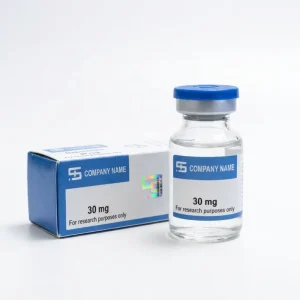 Waterproof Peptide Vial Labels 10ml Custom Logo Holographic for Pharmaceutical Glass Vials