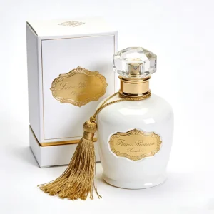 White Arabic Glass Perfume Bottle 30ml 50ml 100ml with Fine Mist Pump Sprayer and Secure Seal