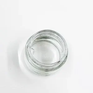 Whole Sale and Hot Sell Frosted Cream Packaging Glass Jar With Lid Cover