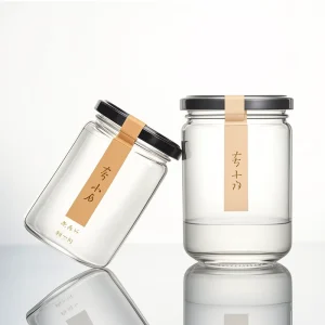Wide Mouth Glass Mason Jars 8oz 10oz 12oz 16oz 32oz for Jam Canning and Food Storage