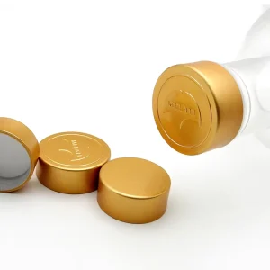 Wine Bottle Glass Aluminium Closures Lid Covers Customized 30 mm 35mm Gpi Aluminium Plastic Spirits Bottle Cap for Glass Bottle