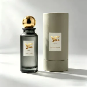 YC Factory’s Original Cylindrical Gradient High end Glass Perfume Bottle with Crown Cap Customizable Sizes 30ml 50ml 100ml