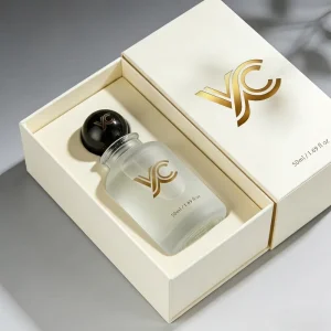 YC Luxury Cylinder Glass Perfume Refill Bottles with Lids Customizable Logo Packaging Boxes 30ml 50ml 100ml