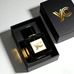 YC Square Modern Empty Glass Perfume Bottles with Cap Customizable Logo Packaging Box 30ml 50ml 100ml