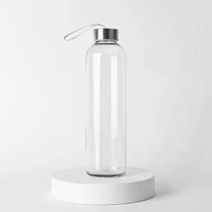 Yekea 700ml Sports Style Glass Water Bottle Direct Drinking Boiling Water Colorful Camping Eco friendly Unisex Long Journeys